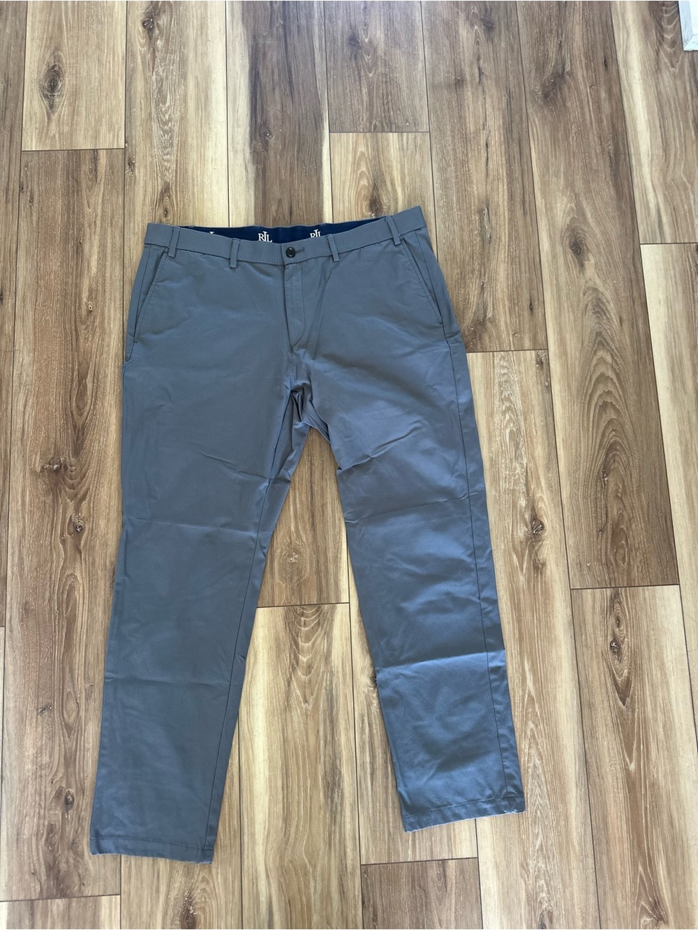 Lauren Ralph Lauren Men's Gray Casual Chino Pants size 38X30